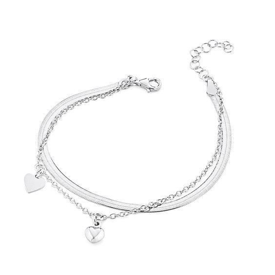 Bracelet Marcello Pane Woman in Silver BRGL 004 - BRGL 004